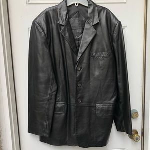 Roundtree Leather Blazer
